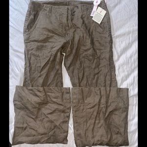 Cute light brown baggy flare pants